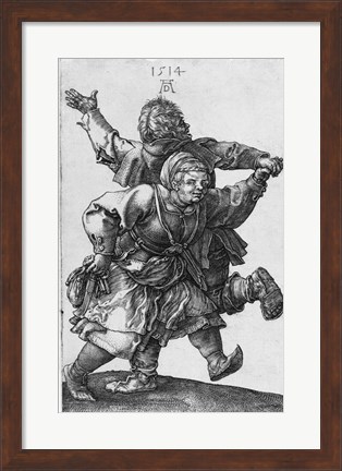 Framed Peasants Print