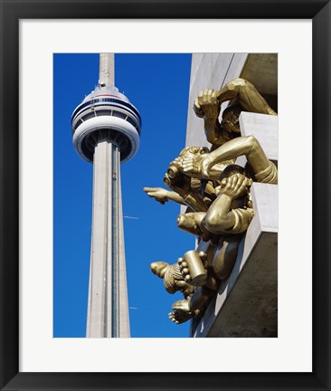 Framed CN Tower, Toronto, Ontario, Canada Print