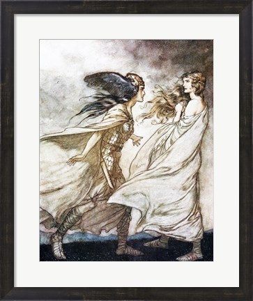 Framed Siegfried and the Twilight of the Gods 2 Print