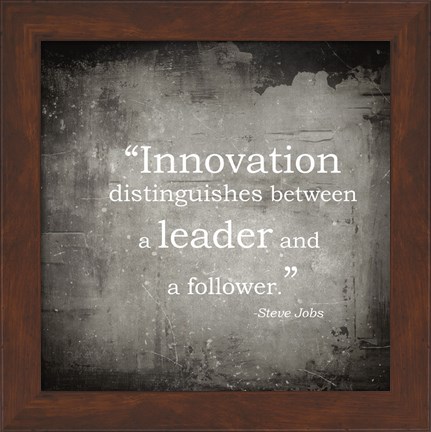 Framed Innovation Print