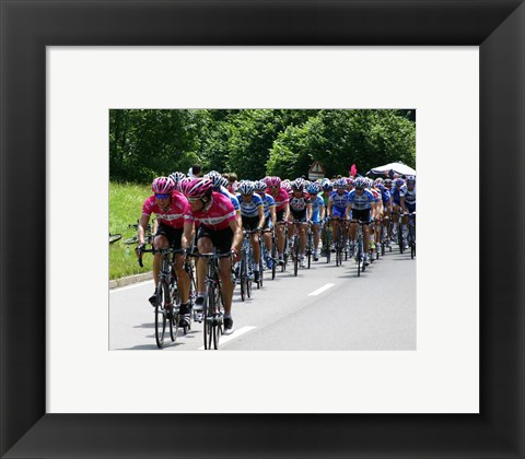 Framed Tour de France 2005 Print