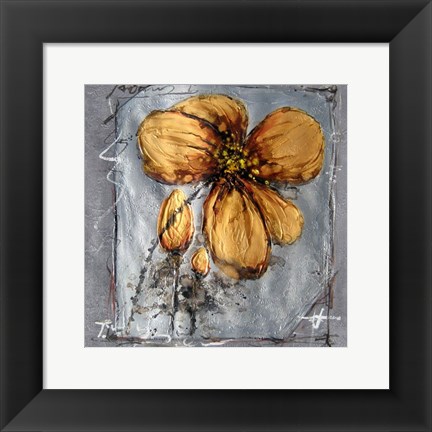 Framed Flower Study Print