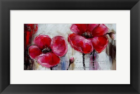 Framed Poppy Print