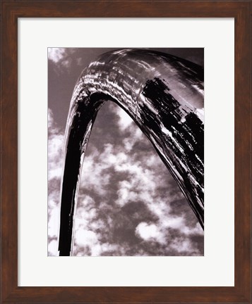 Framed Sky Sculpture III Print