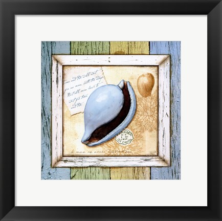 Framed Sea Treasures IV Print