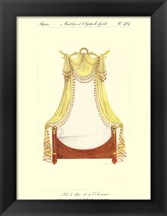 Framed Antique Drapery II Print