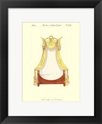 Framed Antique Drapery II Print