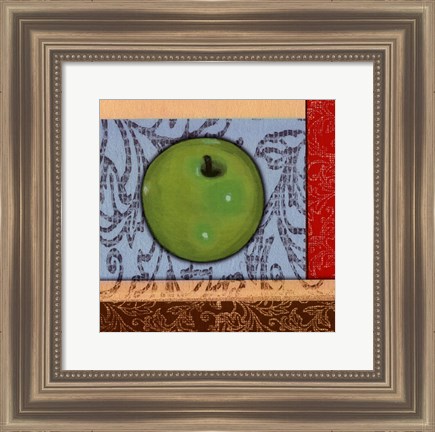 Framed Fruit Tapestry I Print