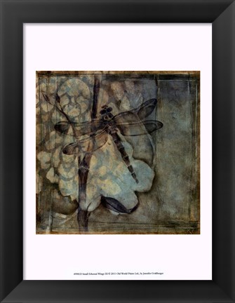 Framed Small Ethereal Wings III Print