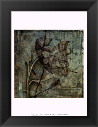 Framed Small Ethereal Wings V Print