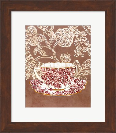 Framed High Tea IV Print