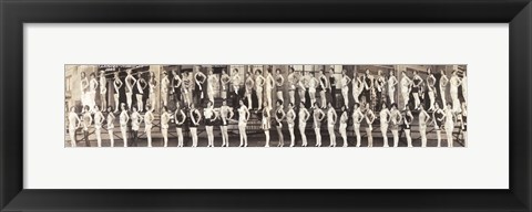 Framed Inner City Beauties, Atlantic City 1926 Print