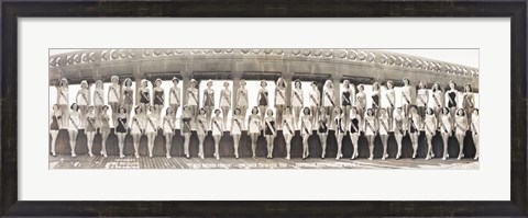 Framed Miss America Pageant September, 1953 Conventonal Hall, Atlantic City, NJ Print