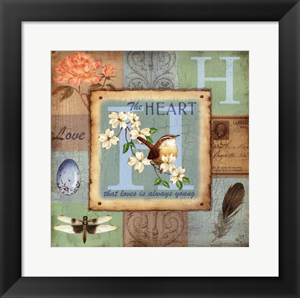 Framed Sweet Inspirations III Print