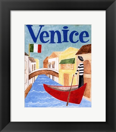 Framed Venice (A) Print