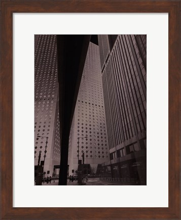 Framed Skyrise View I Print