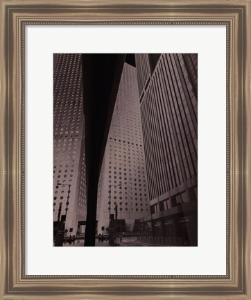 Framed Skyrise View I Print