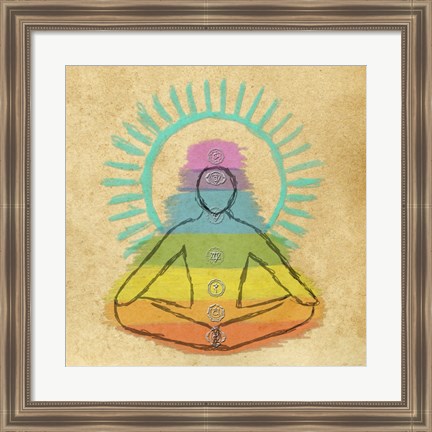 Framed Chakra Harmony Print