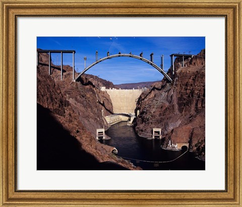 Framed Hoover Dam Bypass Bridge Print