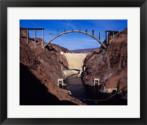 Framed Hoover Dam Bypass Bridge Print