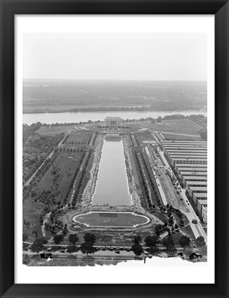 Framed Lincoln Memorial Print