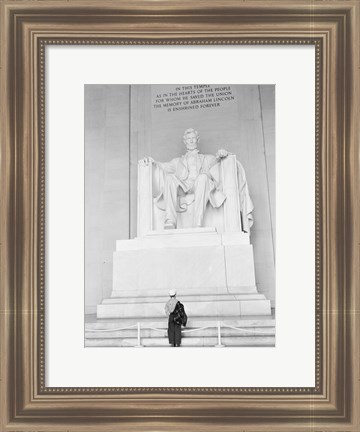 Framed Lincoln Memorial Print