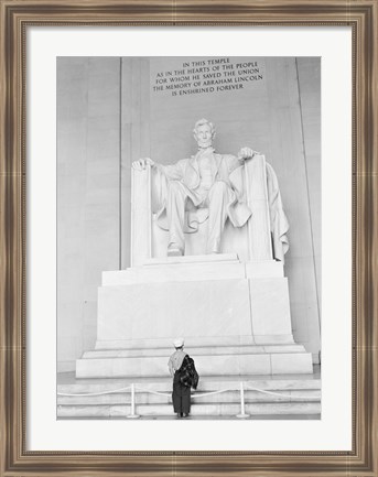 Framed Lincoln Memorial Print