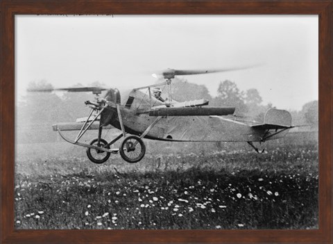 Framed Berliner Helicopter Print