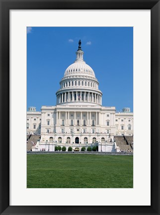 Framed Photo of the Capitol Building, Washington, D.C. Print