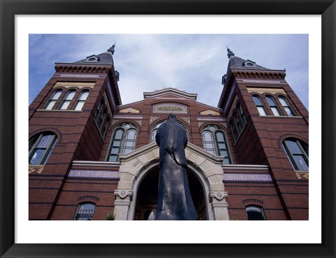 Framed Low angle view of the Arts and Industries Building, Washington, D.C., USA Print