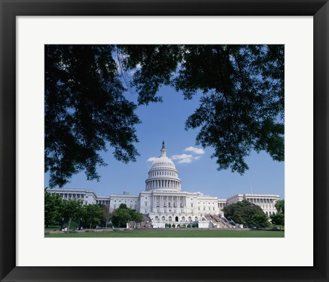 Framed Capitol Building, Washington, D.C. Photo Print