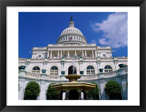 Framed Capitol Building, Washington, D.C., USA Print