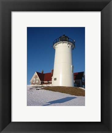 Framed Nobska Lighthouse Cape Cod Print