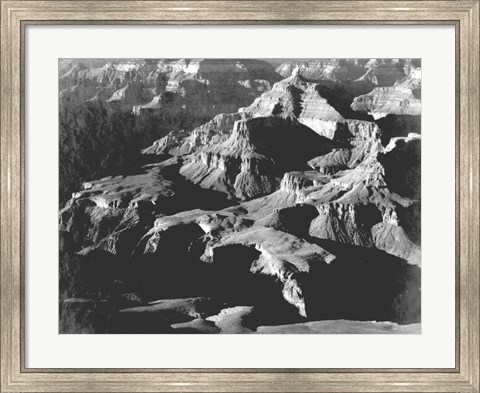 Framed Grand Canyon close in panorama Print