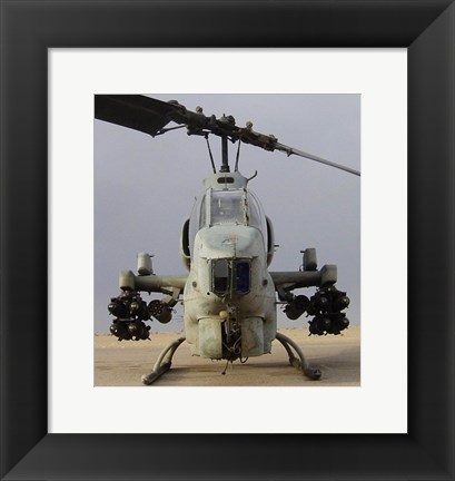 Framed AH-1 Cobra Print