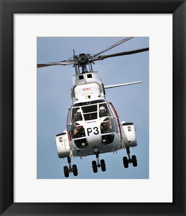 Framed Canadian Forces Boeing Vertol CH-113 Labrador helicopter Print