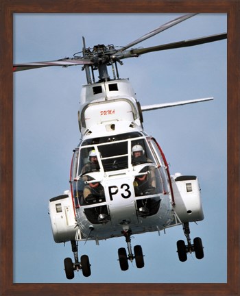 Framed Canadian Forces Boeing Vertol CH-113 Labrador helicopter Print
