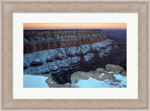 Framed South Rim Grand Canyon National Park Arizona USA Print