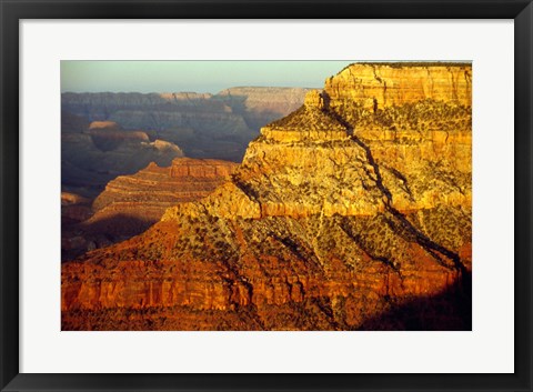 Framed Grand Canyon National Park, Arizona (close-up) Print