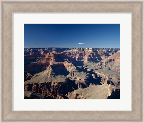 Framed High angle view of a canyon, South Rim, Grand Canyon, Grand Canyon National Park, Arizona, USA Print