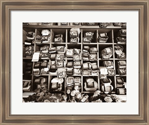 Framed Tibetan Buddhist Teachings Print