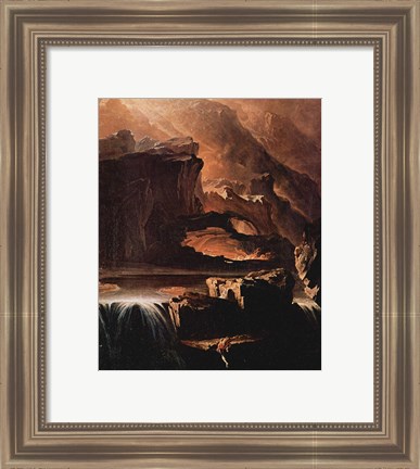 Framed Sadak Climbing in Search of the Waters of Oblivion Print