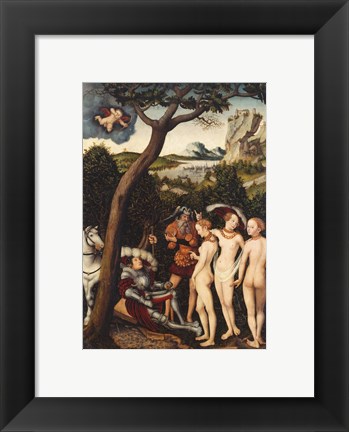 Framed Judgment of Paris Print