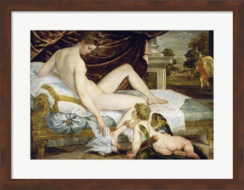 Framed Venus and Adonis Print