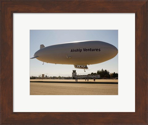 Framed Airship Ventures&#39; Zeppelin Print