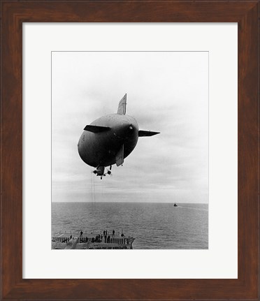 Framed L-8 Blimp Print