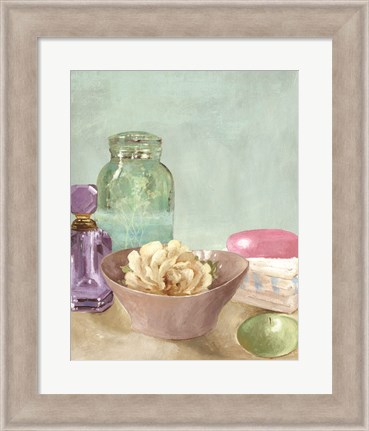 Framed Refreshing Spa Print