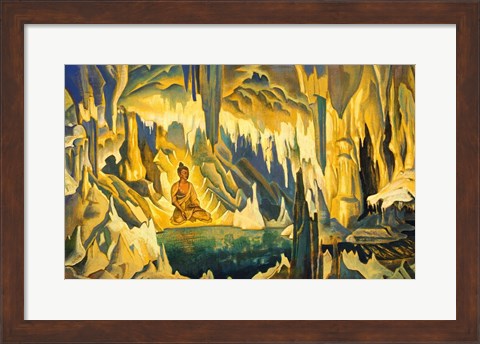 Framed Buddha the Conqueror Print