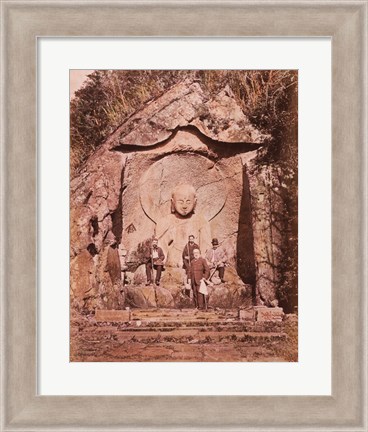 Framed Buddha, Hakone Print