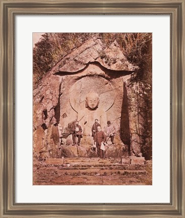 Framed Buddha, Hakone Print